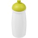 H2O Pulse® 600 ml Sportflasche mit Stülpdeckel - weiss/Lindgrün