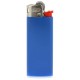 BIC® J25 Standard Feuerzeug Blue Body / White Base / Red Fork / Chrome Hood