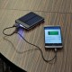 Solar Powerbank aus Metall 4000 mAh