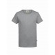 T-Shirt GOTS-Organic-grau meliert