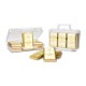Geschenkartikel: Du bist Gold wert - Goldkoffer mit 12 Goldbarren, Edelvollmilch-Schokolade (120 g), Ansicht 2