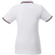 Fairfield Poloshirt mit weißem Rand für Damen, Ansicht 3
