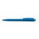 Druckkugelschreiber Zeno softtouch/high gloss - softtouch grau-blau/hellblau