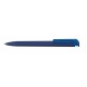 Druckkugelschreiber Trias high gloss/transparent - dunkelblau/blau transparent