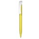 Kugelschreiber CLEAR TRANSPARENT SOLID - ananas-gelb transparent