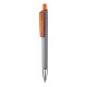Kugelschreiber TRI-STAR SOFT ST - stein-grau/clementine-orange transparent