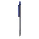 Kugelschreiber TRI-STAR SOFT STP - stein-grau/ozean-blau transparent