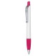 Kugelschreiber BOND SOLID SATIN - weiss/fuchsia-pink