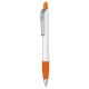 Kugelschreiber BOND SOLID SATIN - weiss/orange