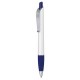 Kugelschreiber BOND SOLID SATIN - weiss/azur-blau