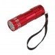 LED-Taschenlampe POWERFUL - rot