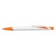 Kugelschreiber DAYTONA - orange/weiß