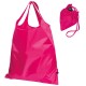 Faltbare Einkaufstasche aus Polyester - pink