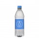 Quellwasser 500 ml mit Drehverschluß - Transparent/Hellblauw