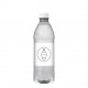 Quellwasser 500 ml mit Drehverschluß - Transparent/Weiß