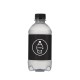 Quellwasser 330 ml mit Drehverschluß - Transparent/Schwarz