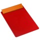 Schreibplatte DIN A4 - rot/orange