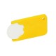 Chiphalter mit 1 Euro-Chip - weiß/gelb