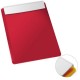 Schreibplatte DIN A4 - rot/weiß