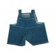 Jeans-Latzhose für Plüschtiere Gr. S - dunkelblau