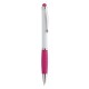 Touchpen mit Kugelschreiber Sagurwhite - rosa