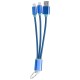 USB-Ladekabel Scolt - blau