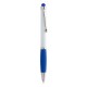 Touchpen mit Kugelschreiber Sagurwhite - blau