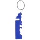Flaschenöffner/Schlüsselanhänger Peterby - blau
