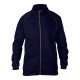Premium Cotton Fleece Jacket - Navy
