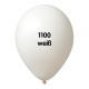Luftballons ohne Druck-Weiß