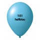 Luftballons ohne Druck-Hellblau