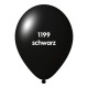 Luftballons ohne Druck-Schwarz