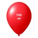 Luftballons ohne Druck-Rot
