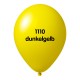 Luftballons ohne Druck-Dunkelgelb