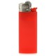 BIC® J25 Standard Feuerzeug Red Body / White Base / Red Fork / Chrome Hood