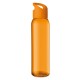 Trinkflasche Glas 470 ml PRAGA - orange
