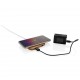 FSC®-zertifiziertes kabelloses 5W-Charger aus Bambus mit USB, Ansicht 2