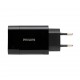 Philips Ultra Fast PD Wall-Charger, schwarz, Ansicht 2