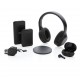 TWS Ohrhörer aus RCS Standard recyceltem Kunststoff, schwarz, Ansicht 8