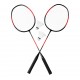 Badminton-Set, schwarz