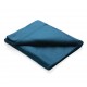 Fleece-Decke im Etui, navy blau