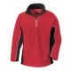 Tech3? Sport Fleece Top - Red/Black