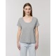 Damen T-Shirt Stella Chiller heather grey L