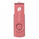 Rotate Metallic 4 GB USB-Stick - rosa