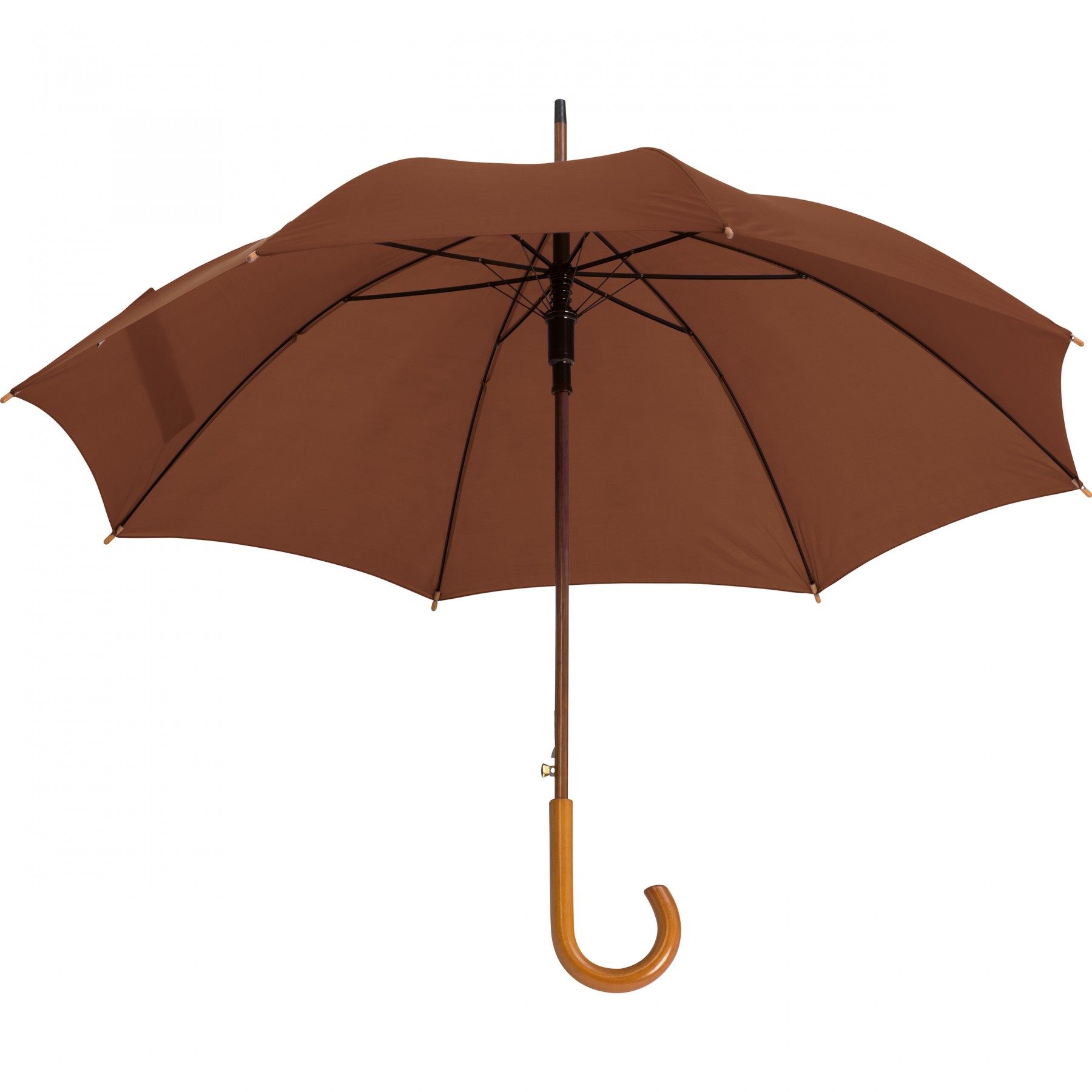 Automatische houten paraplu Nancy Relatiegeschenken bedrukken | 819494730