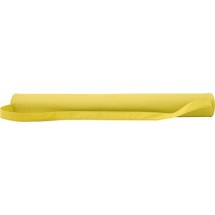 Oprolbare strandmat met bijpassende draagband - geel