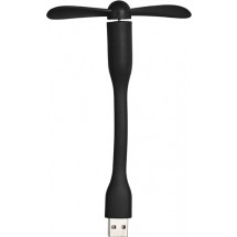 PVC USB ventilator - zwart