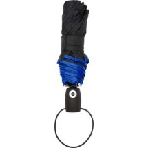 Automatisch opvouwbare paraplu 'Retro' - blauw