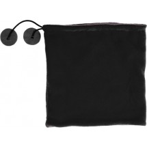 Polyester fleece (240 gr/m²) 2-in-1 muts - zwart