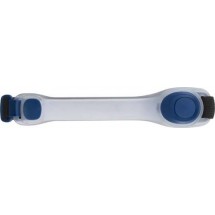 Siliconen armband met twee LED lampen - blauw